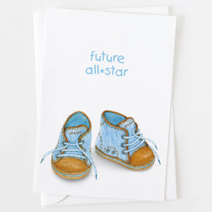 Ann Scott Design - Future All Star Baby Greeting Card