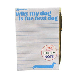 Fun Club - Sticky Notepad w/ Pen (Assorted)