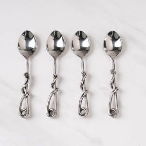 India Handicrafts - Stainless Steel Spoon and Fork Sets (Assorted)