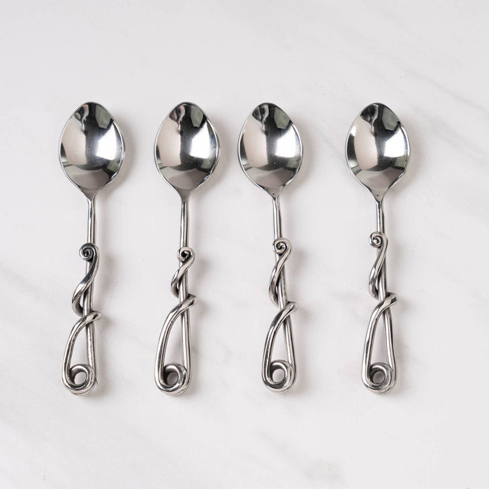 India Handicrafts - Stainless Steel Spoon and Fork Sets (Assorted)