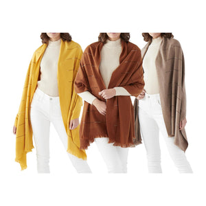 K&K Interiors - Linear Rhinestone Scarves (Assorted)
