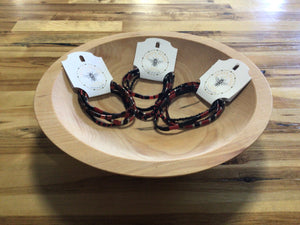 Queen Beadz - 4 Strand Bracelet Pack - Brick, Black & Gray