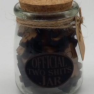 Expressions Engraved - Official Two Shits Jar