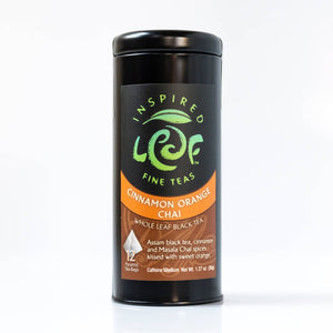 Inspired Leaf Teas - Cinnamon Orange Chai Pyramid Tin