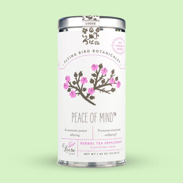 Flying Bird Botanicals - Peace of Mind - Loose Leaf Tin