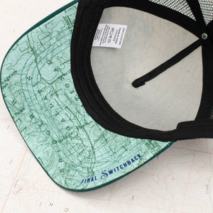 Final Switchback by Katie Jeanne Reim-  Bridger Range Trucker Hat