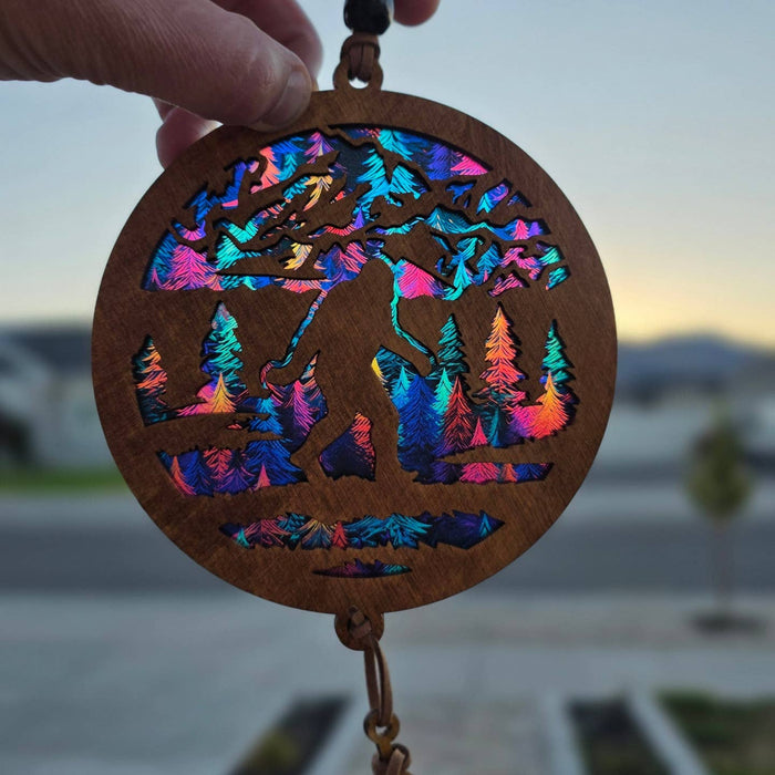 Jorgie Spark - Sasquatch Suncatcher with Beads