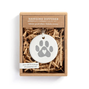 Demdaco - Pawprint Oil Diffuser Ornament