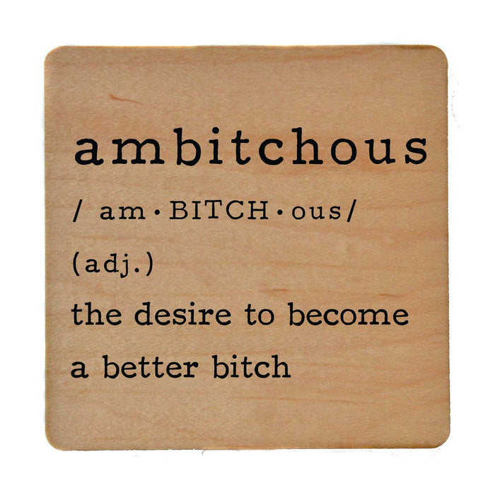 Driftless Studios - Funny Coasters (Assorted - *Contains Profanity*)