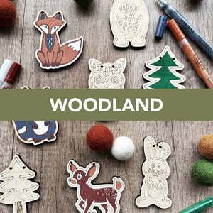 The Woodsy Craft Co. - DIY Craft Kit Garland (Assorted)