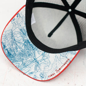 Final Switchback by Katie Jeanne Reim-  Grand Teton Trucker Hat