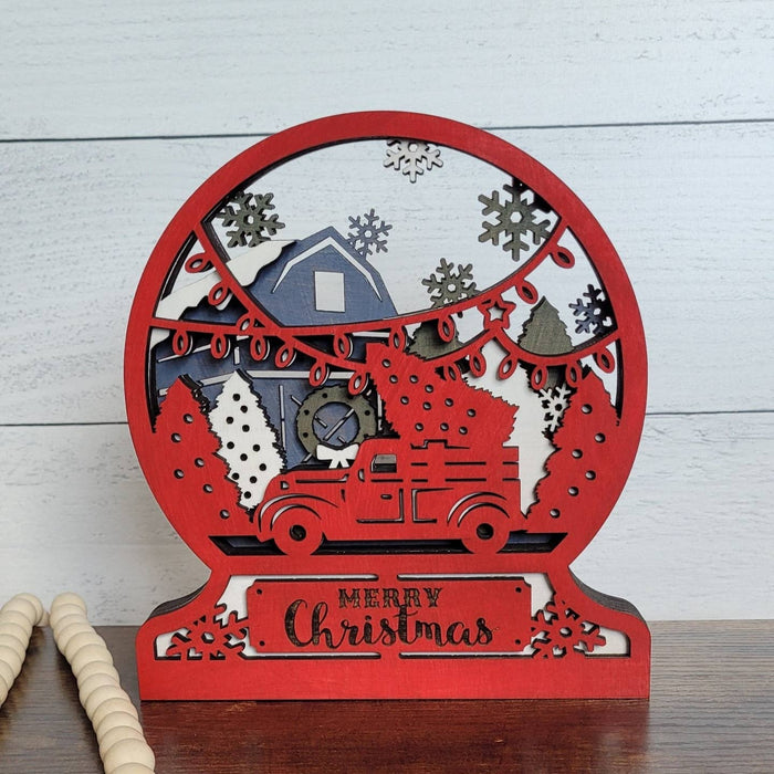 Jorgie Spark - Christmas Truck Snowglobe