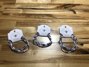 Queen Beadz - 3 Strand Bracelet Pack - Blues