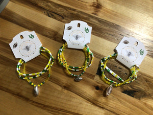 Queen Beadz - Assorted Sports Team Bracelets
