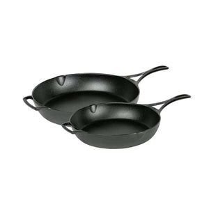 Lodge - Blacklock Cast Iron Skillet Set (10.25" & 12")