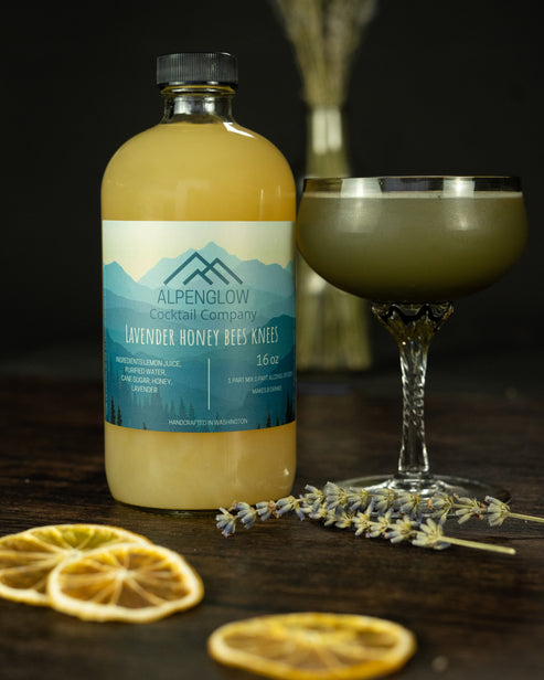 Alpenglow Cocktail Company - Lavender Honey Bees Knees