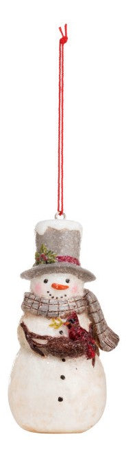 Demdaco - Mini Snowman Ornaments