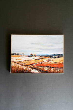 Kalalou - Framed Acrylic Landscape Painting