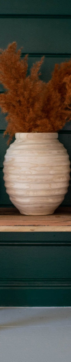 Kalalou - Nautral Wooden Gourd Pots