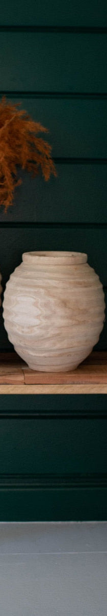 Kalalou - Nautral Wooden Gourd Pots