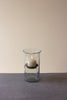Kalalou - Mini Glass Candle Cylinders W/ Rustic Inserts