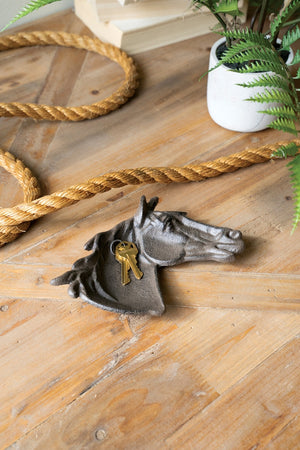 Kalalou - Cast Iron Horse Trinket Dish