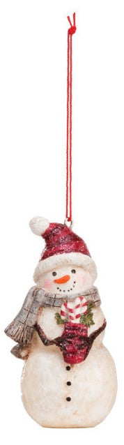 Demdaco - Mini Snowman Ornaments