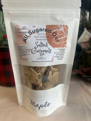 All Sugared Out - 1/4 Pound Bags of Salted Caramel (Assorted Flavor)