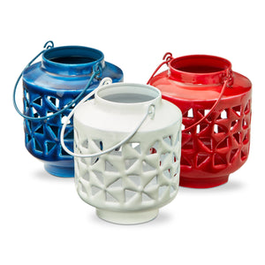 Tag - Pinwheel Enamel Lanterns (Assorted)
