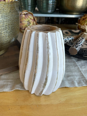 Wholesale Home Decor - Mango Wood Vase