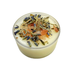 Oily Blends - Purify Tea Light Soy Wax with Crystal Salts and Herbs