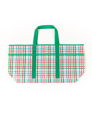 Mary Square -  2026 Plaid Tote