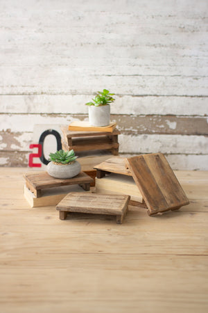 Kalalou - Repurposed Rectangle Wooden Riser