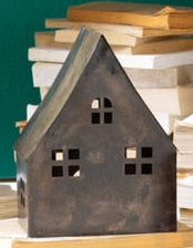 Kalalou - Antique Brown Metal Village (Assorted)