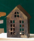 Kalalou - Antique Brown Metal Village (Assorted)