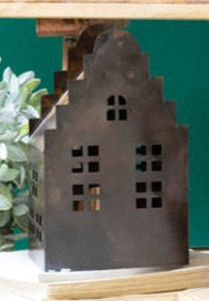 Kalalou - Antique Brown Metal Village (Assorted)