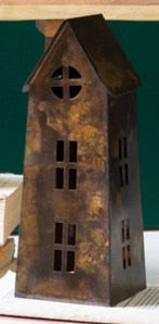Kalalou - Antique Brown Metal Village (Assorted)