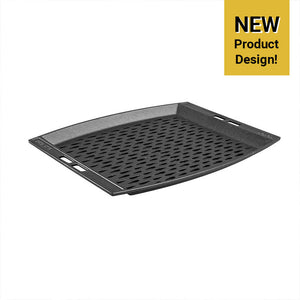 Lodge - 15x12 Inch Seasoned Cast Iron Grill Topper