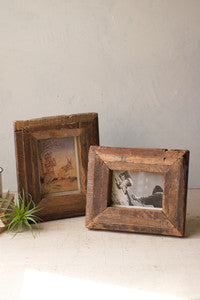 Kalalou - Recycled Wooden Photo Frames