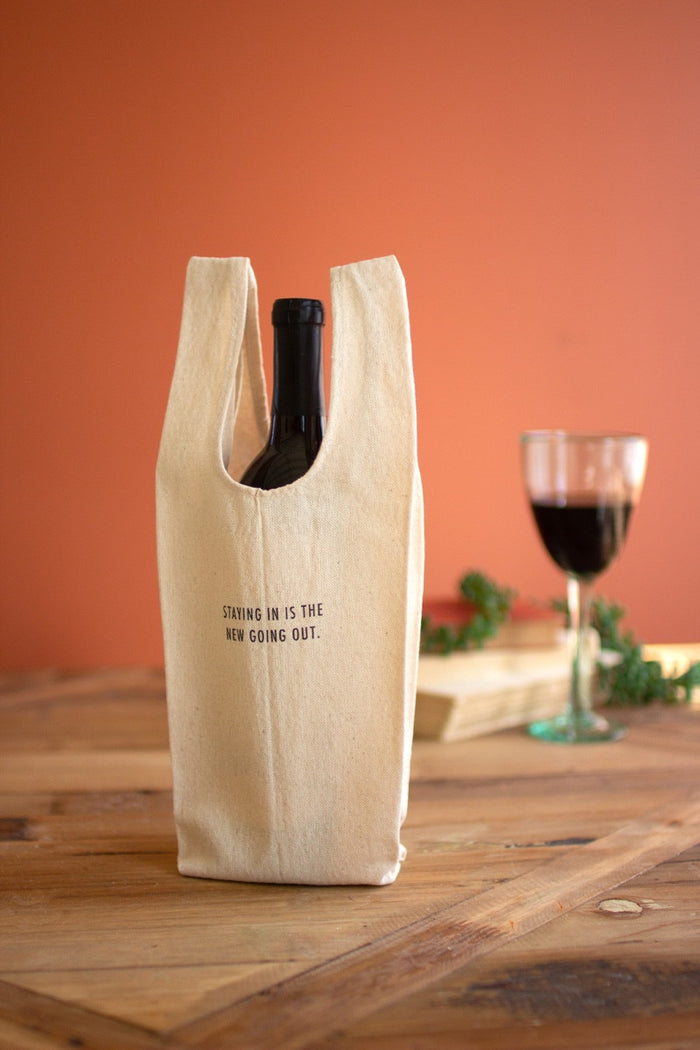 Kalalou - Wine Bags with Quirky Sayings (Assorted)