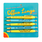Fun Club - Office Lingo Pen Set