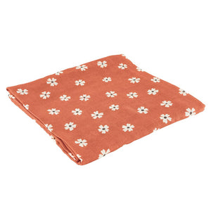 Stephan Baby - Floral Bamboo Swaddle Blanket