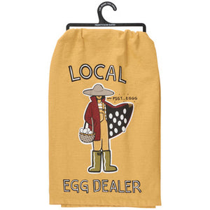 Primitives by Kathy - Local Egg Dealer Kitchen Towel