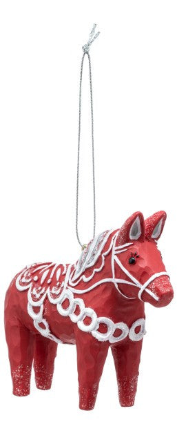 Demdaco - Scandi Lucky Horse & Deer Ornaments