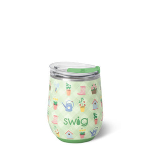 Swig Life - Green Thumb Stemless Wine Cup - (22oz)