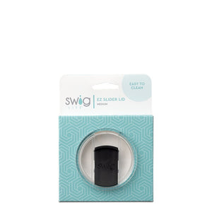 Swig Life - Medium Black EZ Slider Lid