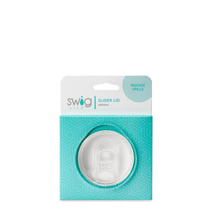 Swig Life - Medium Clear Slider Lid