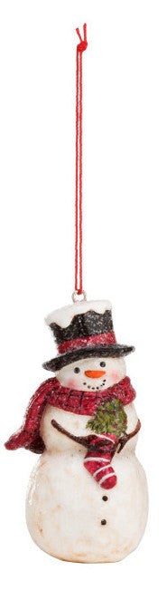 Demdaco - Mini Snowman Ornaments