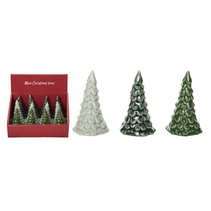 Transpac - Mini Ceramic Tree Decor (Assorted Colors)