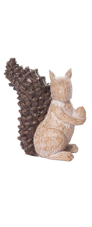 Transpac - Squirrel Figurines with Pinecone Tail (Assorted Styles)